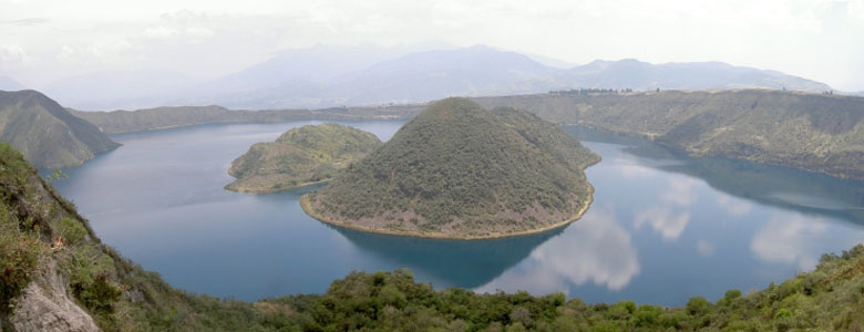 The Cuicocha - Volcano Cotacachi